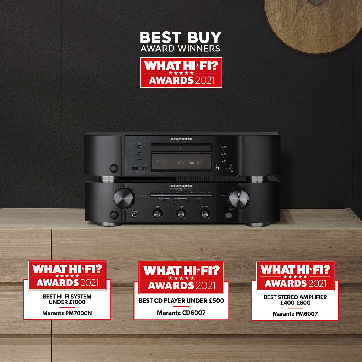 Marantz (@marantzeurope) on Twitter photo Nice to see three 'Best Buy' awards for Marantz at this year's <a href="/whathifi/">What Hi-Fi?</a> awards. Discover the full range at: marantz.com/en-gb/ Nice to see three 'Best Buy' awards for Marantz at this year's <a href="/whathifi/">What Hi-Fi?</a> awards. Discover the full range at: marantz.com/en-gb/