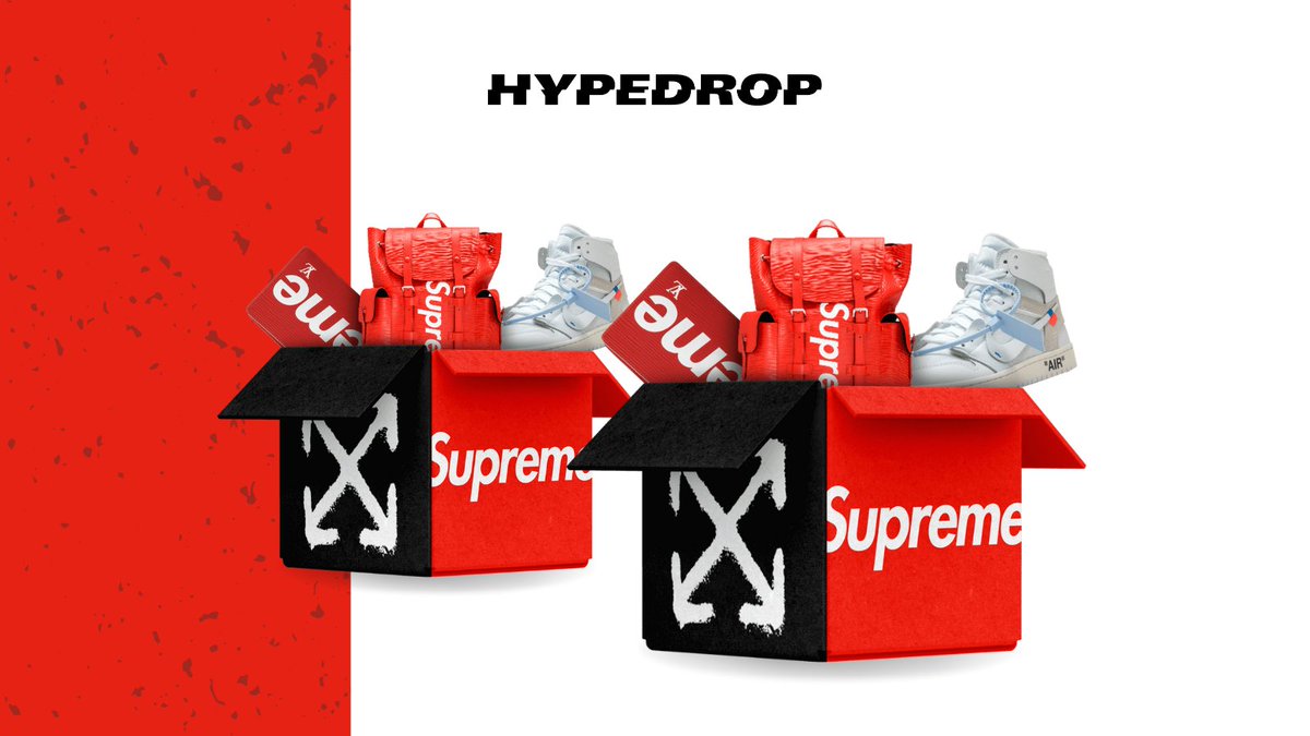 HypeDrop on X: Happy #HypeDrop time! We've got 15 Supreme Vs Off