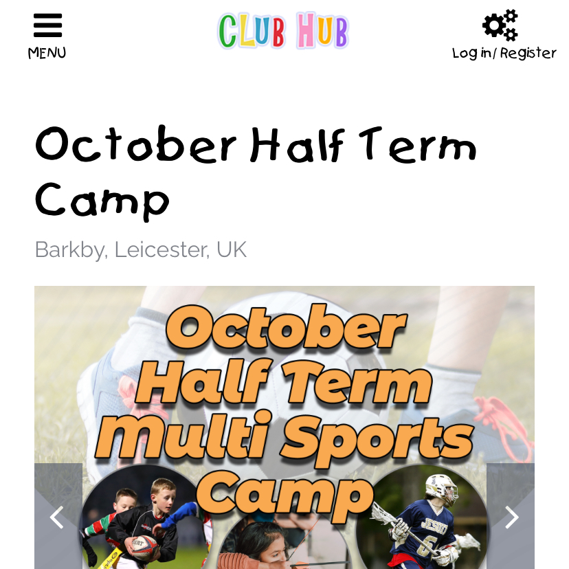 We can’t wait to run our multi sports camp this half term and you can find out all the camp info on our website and on <a href="/clubhubuk/">clubhubuk</a> 👍🏻 clubhubuk.co.uk/clubs/october-… book now so you don’t miss out on the limited spaces available with us this half term ⚽️🏈⚾️🥍🏏🏑🏹