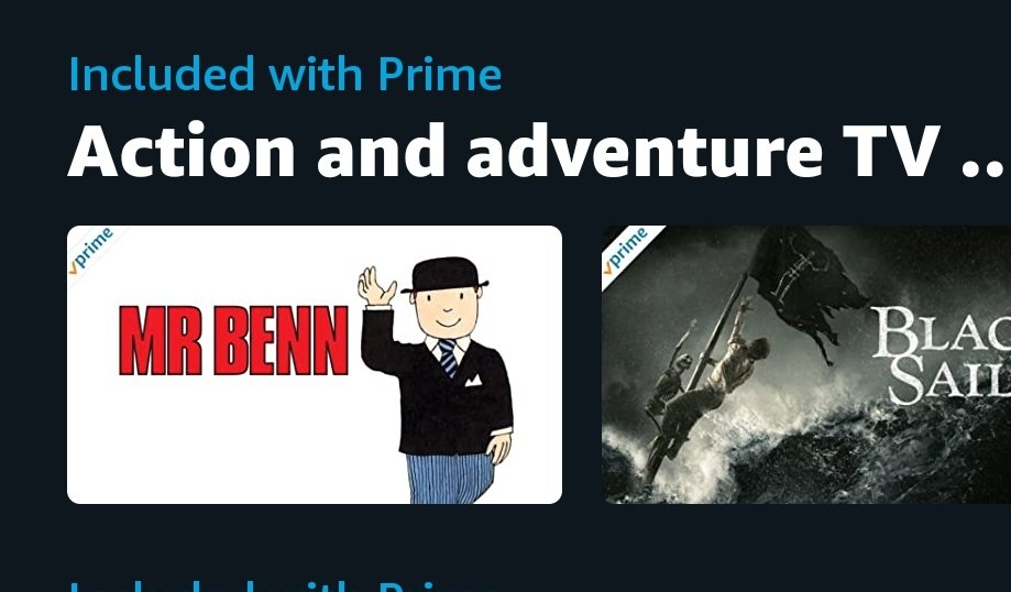 Clantastic's tweet photo. Can't argue with Amazon Prime's classification for Mr Benn
#asifbymagic https://t.co/tFrKN1R20U