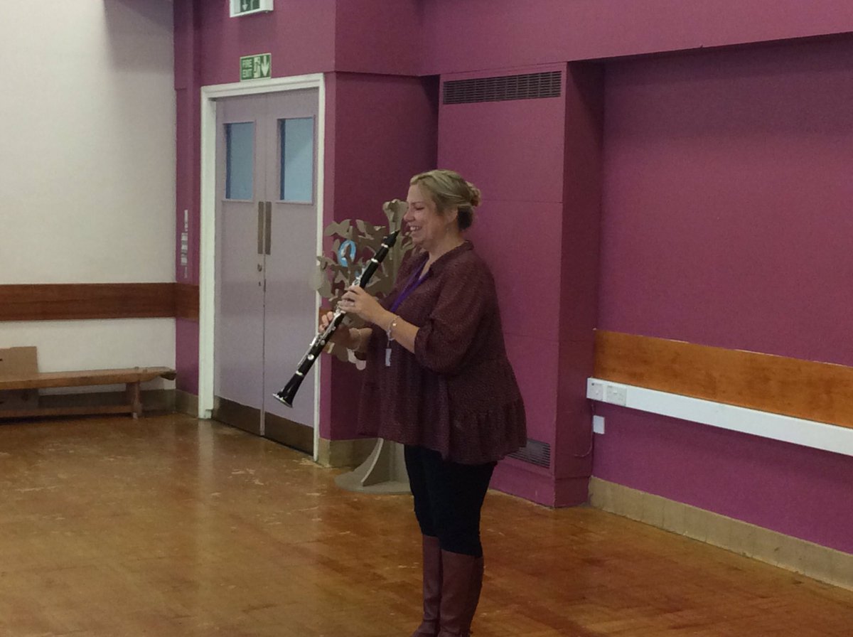 cwp_ely's tweet photo. The children had the opportunity of listening to woodwind instruments this afternoon. If the children would like to start having lessons, please check the letter sent on parent’s mail for details and costs. https://t.co/Sd2elAHCho