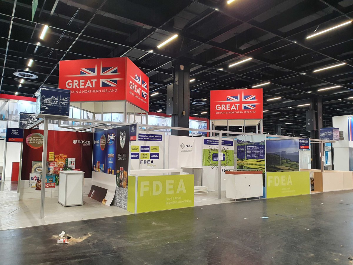 International Trade Shows are back!  The PS8 team are on site getting ready for the start of <a href="/anugacologne/">anuga</a> on Saturday. Come and say hello!  Find us and <a href="/UKFDEA/">FDEA</a> Hall 10.2, Stand F054 #anuga2021 #anuga #UKatANUGA #weareevents