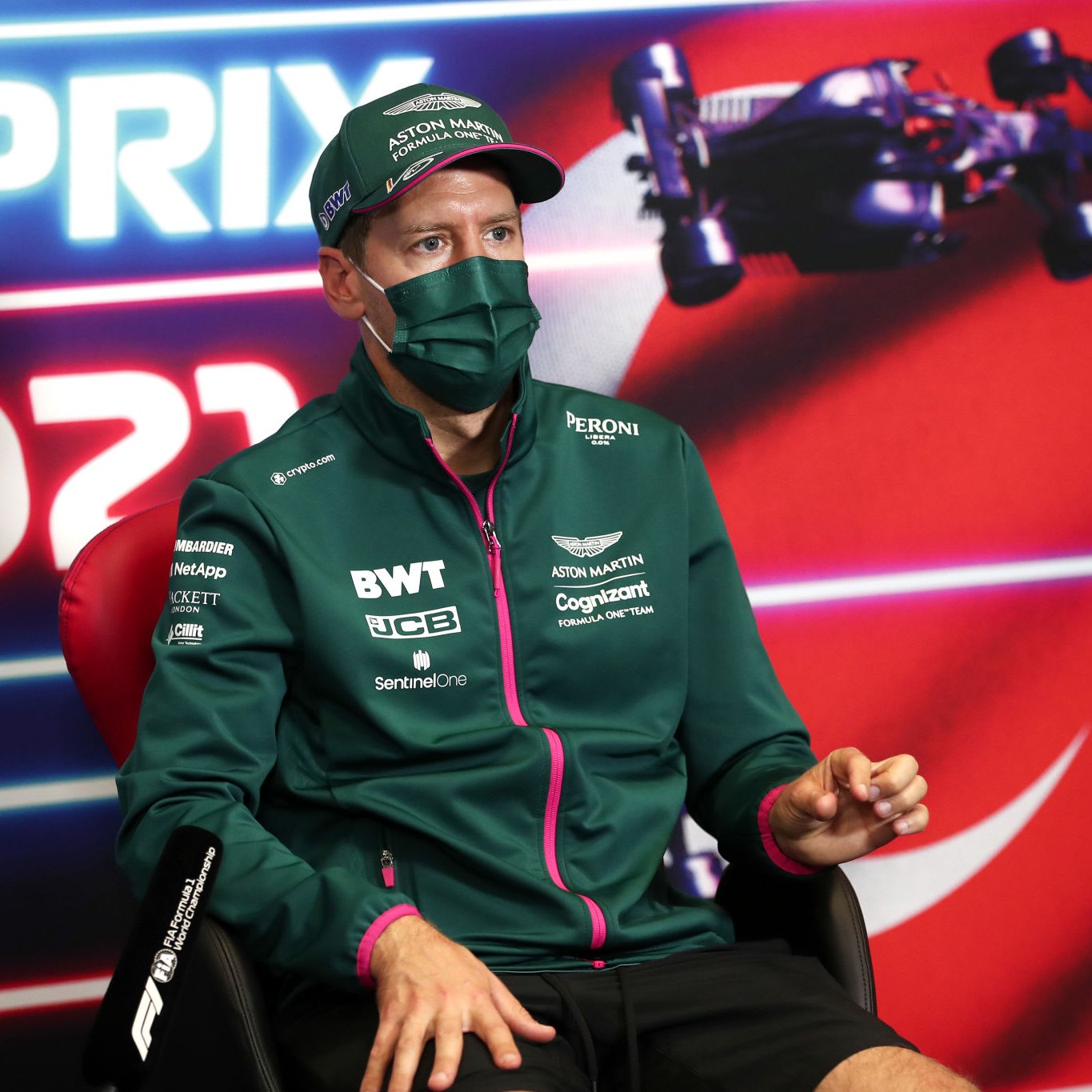 Vettel conferenza stampa gran premio Turchia Formula 1