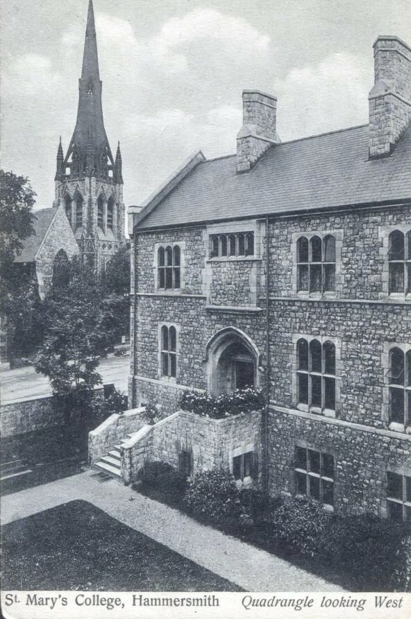 St Mary’s College on Brook Green - used to stand across from the Catholic Church on the green.