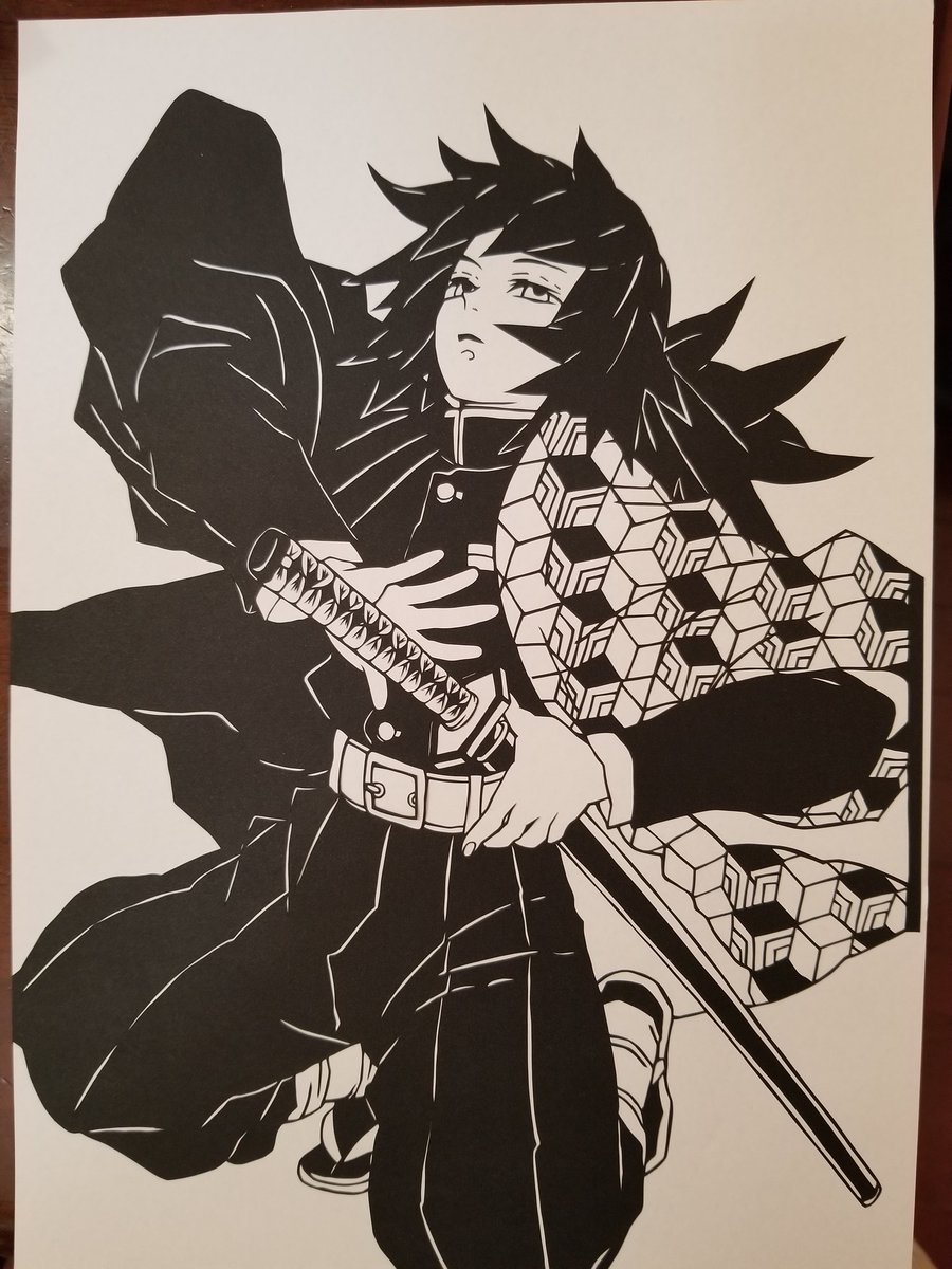 _Love_x0x's tweet photo. #切り絵
#鬼滅の刃
#5巻表紙

随分前に出来てたけど載せるのをすっっっかり忘れてたぜ https://t.co/XUMFyU2tVM