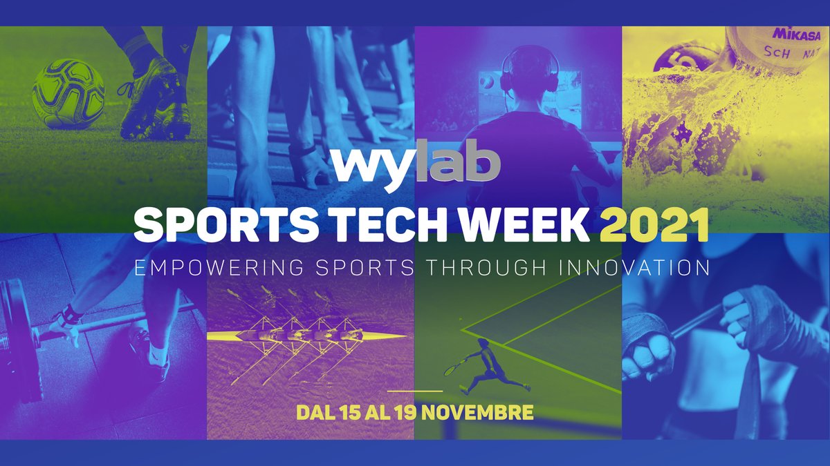 𝗪𝘆𝗹𝗮𝗯 𝗦𝗽𝗼𝗿𝘁𝘀 𝗧𝗲𝗰𝗵 𝗪𝗲𝗲𝗸: Dal 15 al 19 Novembre, una serie di webinar con focus su 8 verticali dedicati a tutti gli stakeholder del mondo sportivo

Tutte le info 👇
wylab.net/wylab-sports-t…

#WSTW2021 #wylab #sporttech