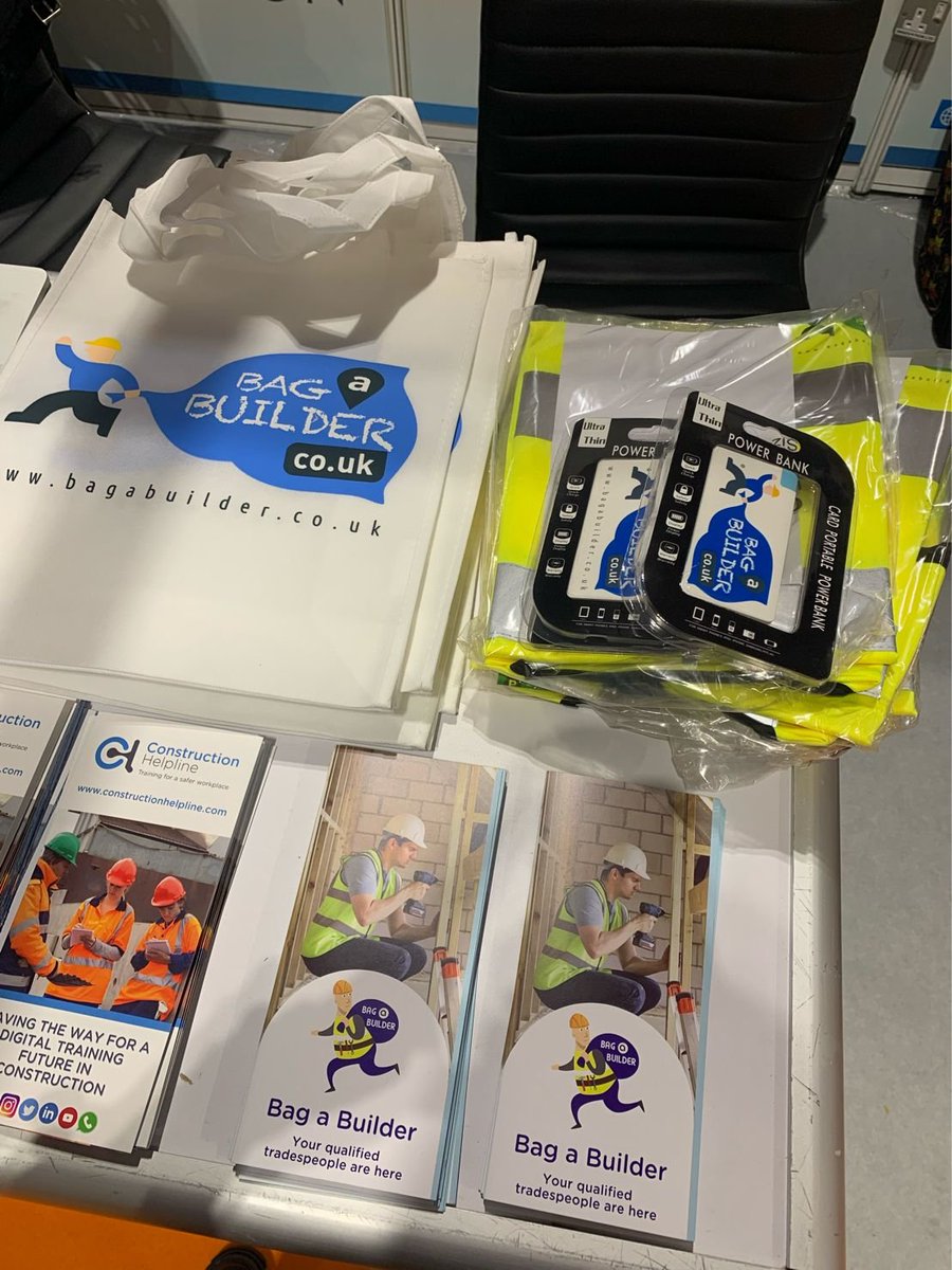 BagabuilderUk's tweet photo. Today is the last day to visit us at @uk_cw for some exciting giveaways! Don’t miss out and catch us the Stand B115 before 5pm today…

#construction #ukcw2021 #necbirmingham https://t.co/9xkkAXulGz
