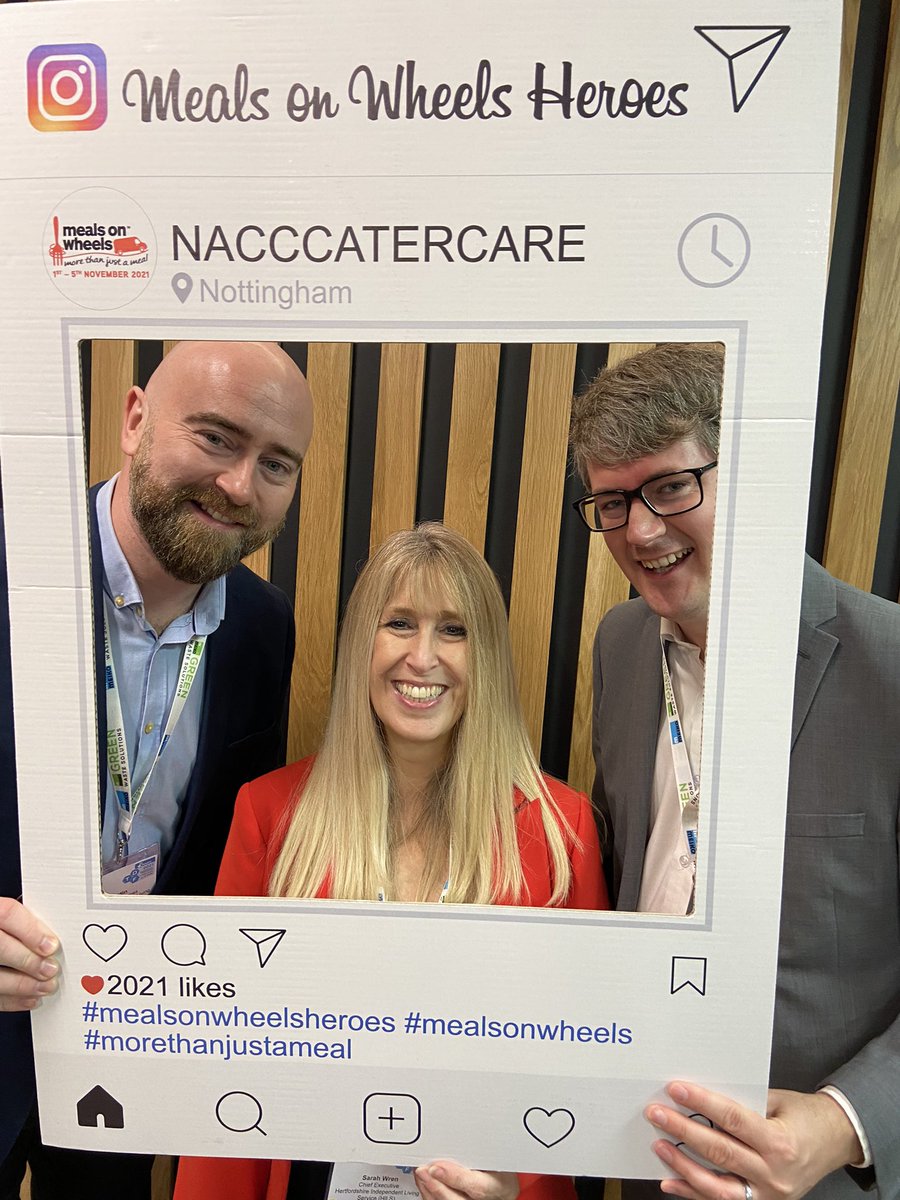 Great to be recognising meals on wheels heroes with colleagues <a href="/NACC2021/">NACC</a> and our own amazing HILS heroes! @HertsIndLiving