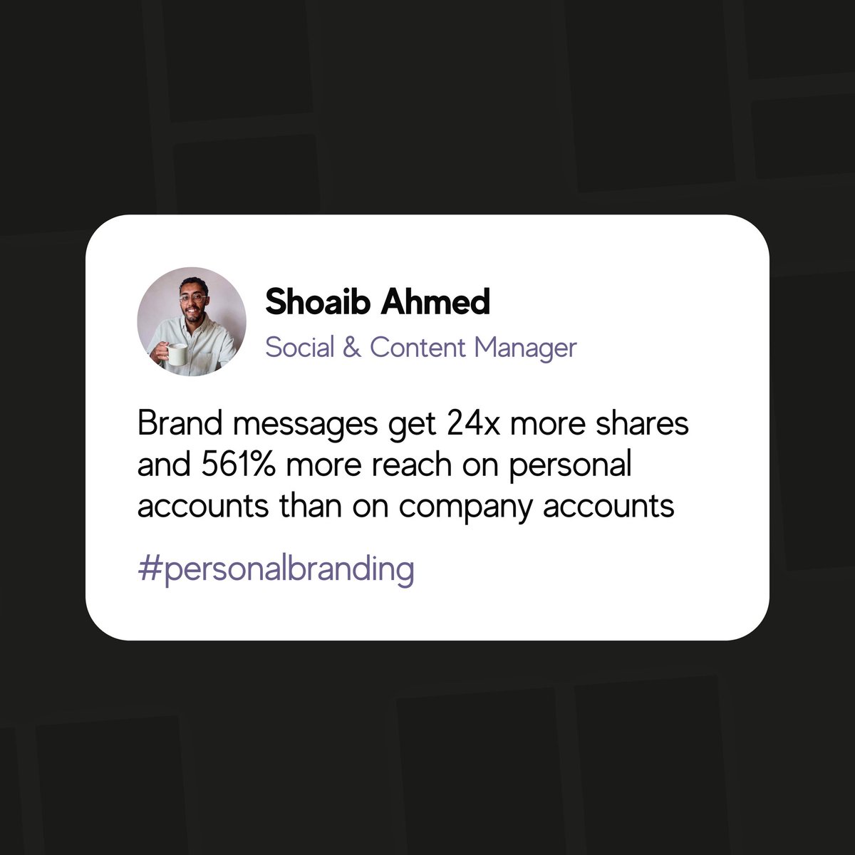 officialkurogo's tweet image. Want more customers to buy from you?

First people need to be aware that you exist.

They need to see your unique personality.
They need to understand what you represent.
They need to know the person behind the brand.

Personal branding doesn&apos;t get the credit it deserves.