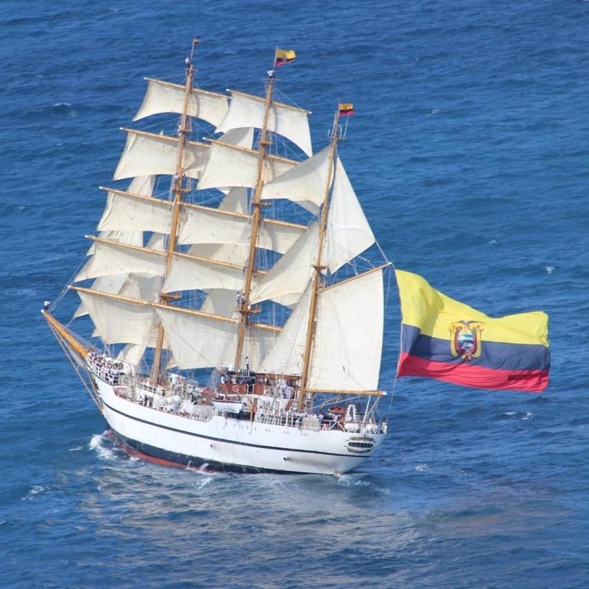 WarshipCam's tweet photo. Ecuadorian Navy sail training ship BAE Guayas (BE-21) coming into Callou, Peru - October 6, 2021 #baeguayas #be21
* photo posted on Marina de Guerra del Peru FB page https://t.co/GWlfKzwspE