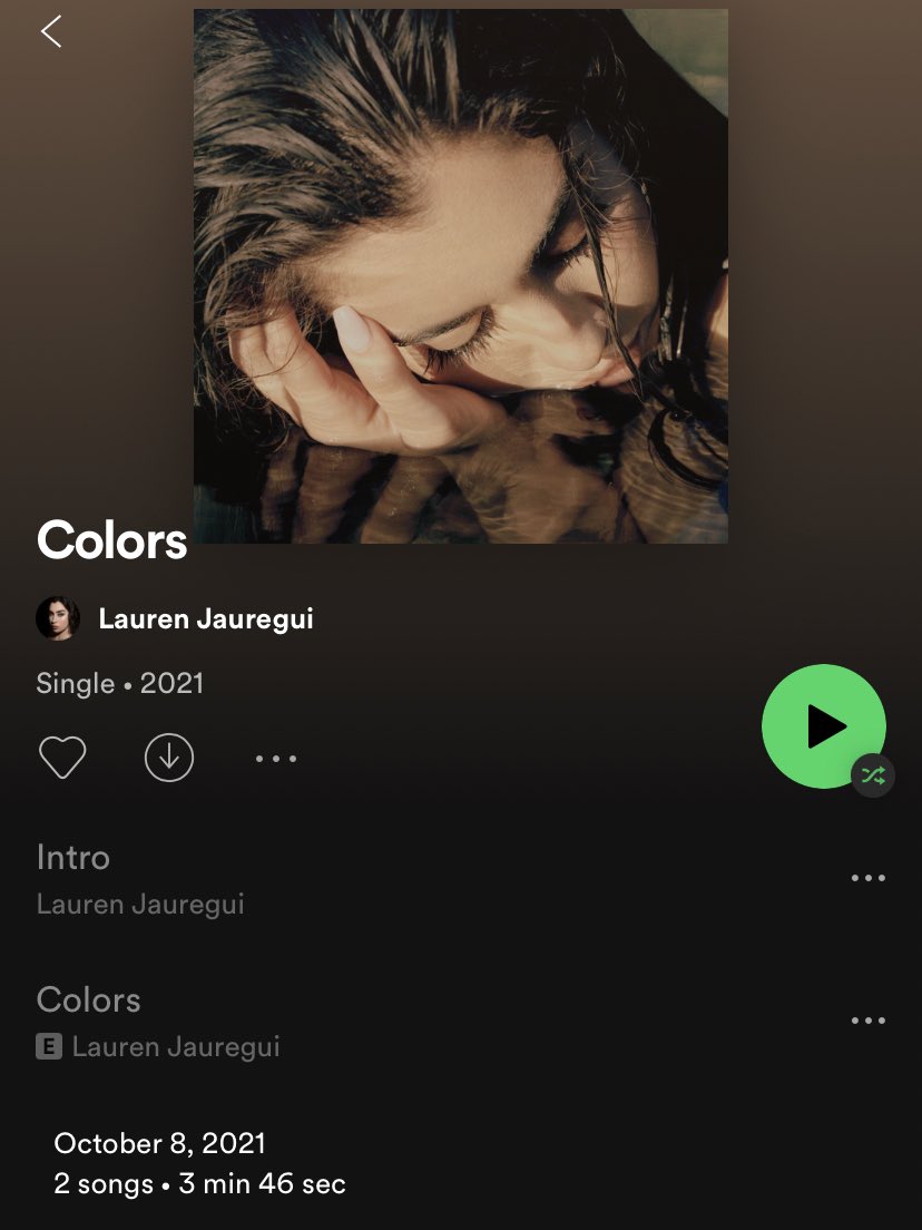 LMJUpdates's tweet photo. #UPDATE | Lauren is releasing “Colors” at midnight! https://t.co/HOu35fbGgG
