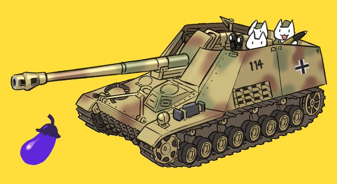 「猫 戦車」のTwitter画像/イラスト(古い順)