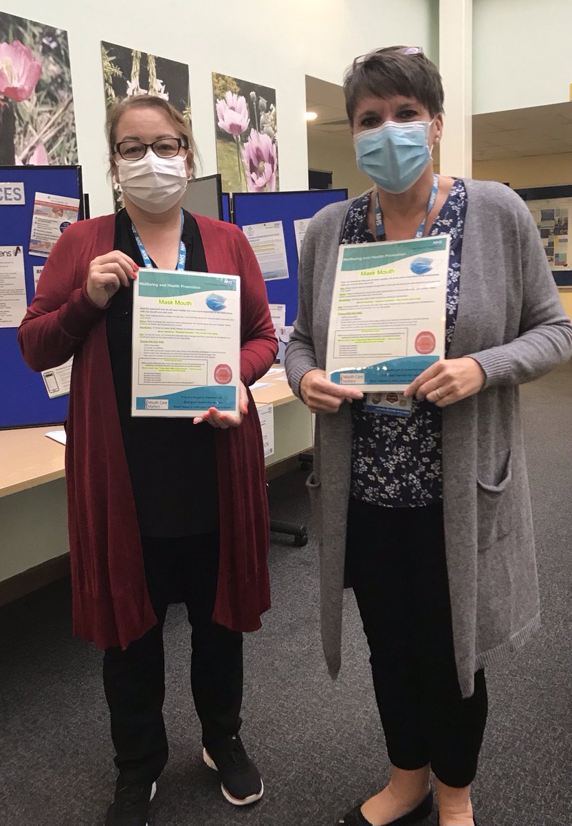 TPeters_MCM's tweet photo. Had my boosters today, thank you vaccination team at CQ. Karen also agreed to support staff’s Health &amp; Well-being by putting up MCM ‘Mask mouth’ posters highlighting helpful tips for staff when wearing their masks #workingtogether ⁦@ESHT_WBHPT⁩ ⁦@ESHTNHS⁩ https://t.co/ojAFtGkOUx