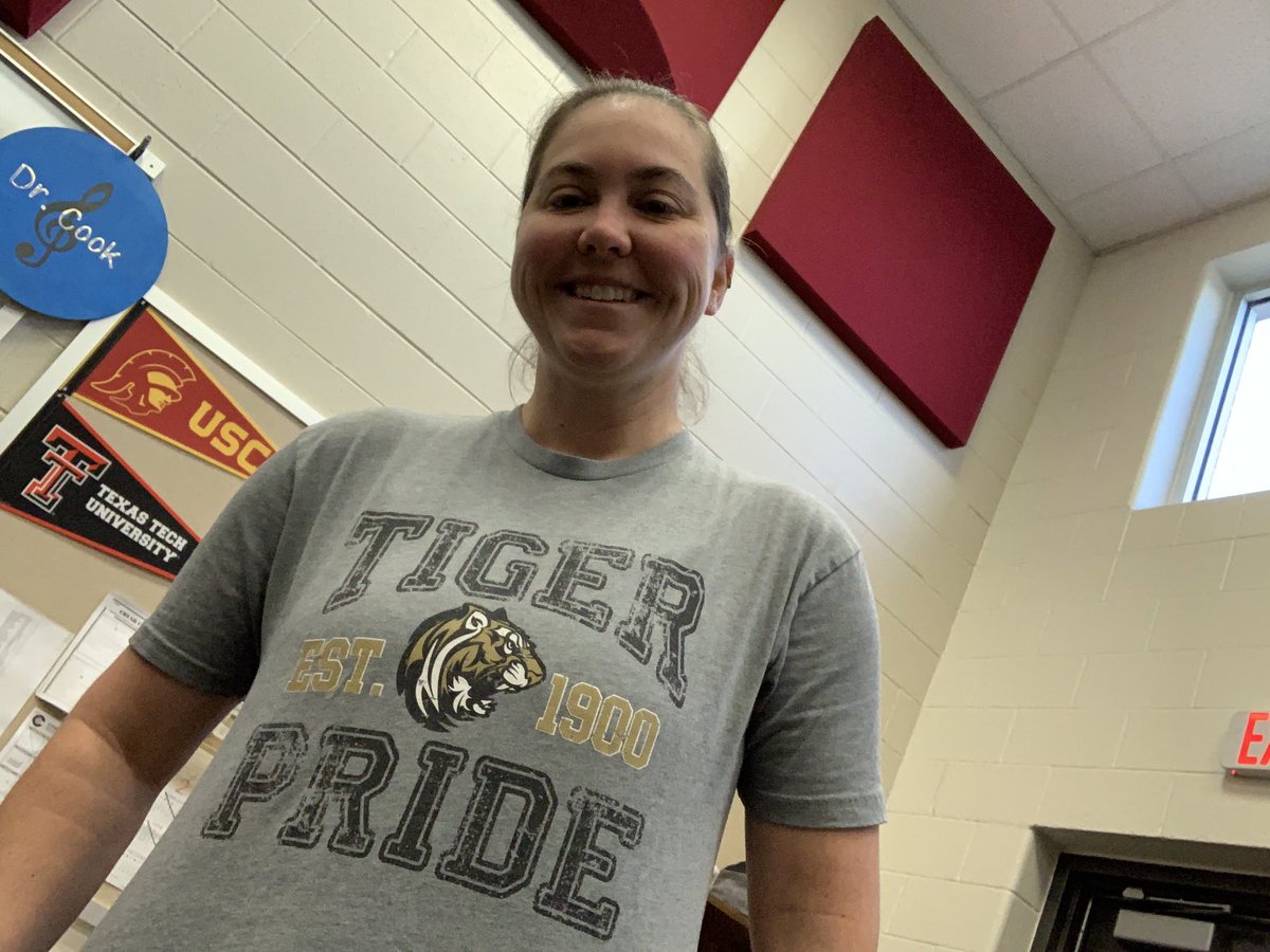 Ready for Tiger Pride day! 🐅 #gameon #Cryar
