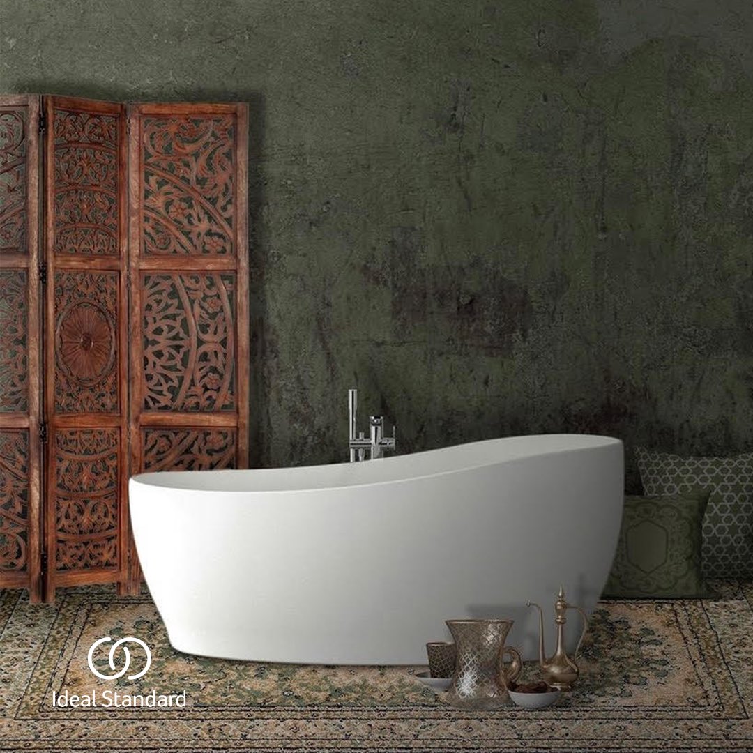 idealstndrdMENA's tweet photo. Ideal Standard Around Bathtub, the definition of elegance and luxury. Designed by @palombaserafini #idealstandard #togetherforbetter #ateliercollections #aroundbathtub #palombaserafiniassociati #interiordesign #bathroominspiration #moderndesign #bathroomfurniture #bathroomunits https://t.co/vKxmGmhUdI