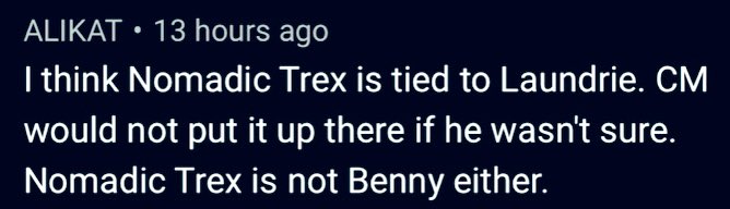NomadicTrek's tweet photo. So unfortunate but yes, damage is done. ▶️ Using a large platform to communicate a #CONFIRMED fact had power. ◀️ “He wouldn’t put it our there” unless he was right, is the ongoing #CMite theme. But yet he did. Not tied to BL in any way. #IAmNomadicTrek #NotBrian #AbuseOfPower https://t.co/vxjp5gnhC4