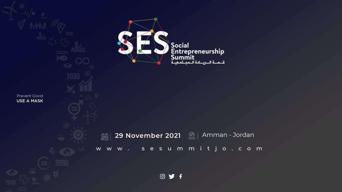 In Amman, Jordan
Meet colleagues, friends &amp; peers together for Social Entrepreneurship Summit on 29-30 November.
Buy your ticket!
sesummitjo.com
#SESummitJo
#SocialEnterpreneur #SocialEnterprises #socialImpact
