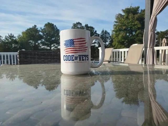 Buy a mug. Help a vet. ALL proceeds go to veterans in crisis or in need. #codeofvets #oneveteranatatime

codeofvetsstore.com
Reposted from @codeofvets instagr.am/p/CUugigFLJ3H/