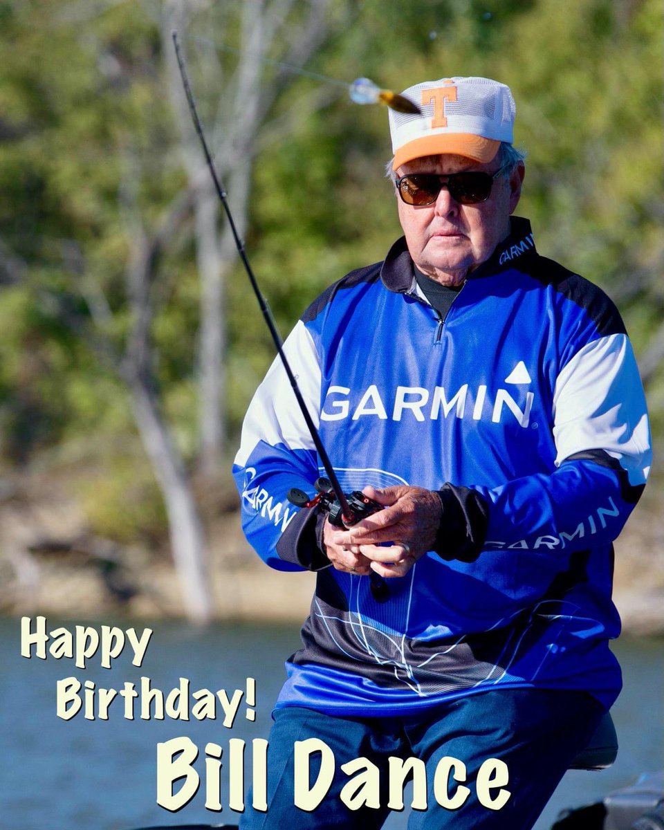 Bill Dance on X: Happy Birthday Bill Dance ! Hope you live to fish forever  and then a little bit more! We love you! the crew here at Bill Dance  Outdoors. #happybirthday  / X