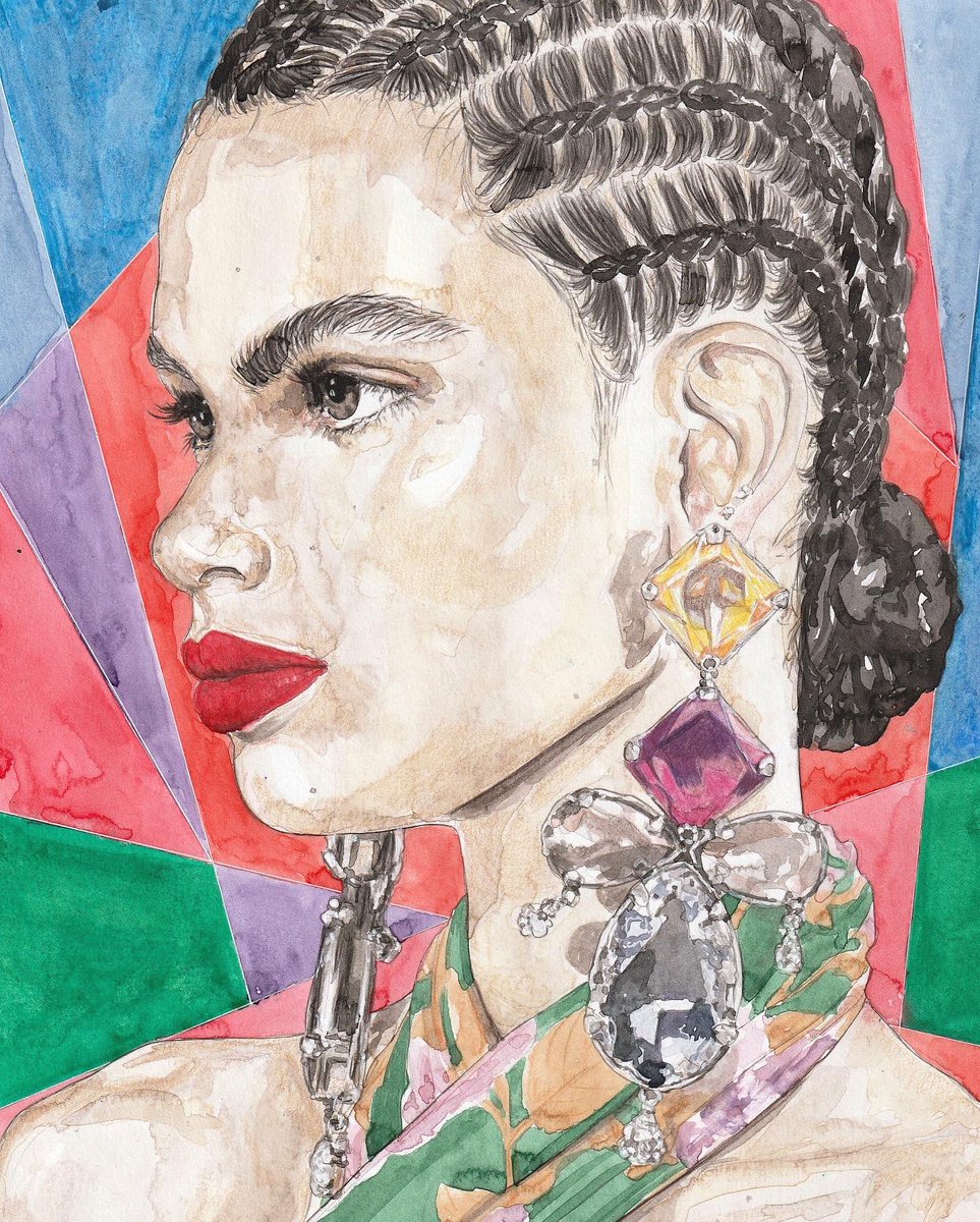 mdjillustrator's tweet photo. SAINT LAURENT spring/summer 2022 
Model:Lina Cruz 
My piece for Fida Fashion Show Fashion Illustration Awards 2021
#ysl #fidaawards2021 #fashionillustration #handpainted #submission #parisfashionweek #melaniedejongillustrator #fashion https://t.co/bCQshQYu4H