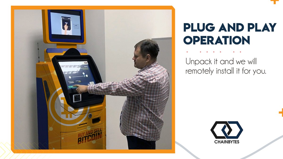 ChainBytes's tweet photo. You do not need any programming or technical knowledge to install or operate ChainBytes Bitcoin ATMs. You just need to unpack it and we will remotely install it for you. We make it simple to own and operate a BTC ATM.
#BTC #Bitcoin #BitcoinATM #ATMmachines #crypto #ChainBytes https://t.co/GXezYGFepU