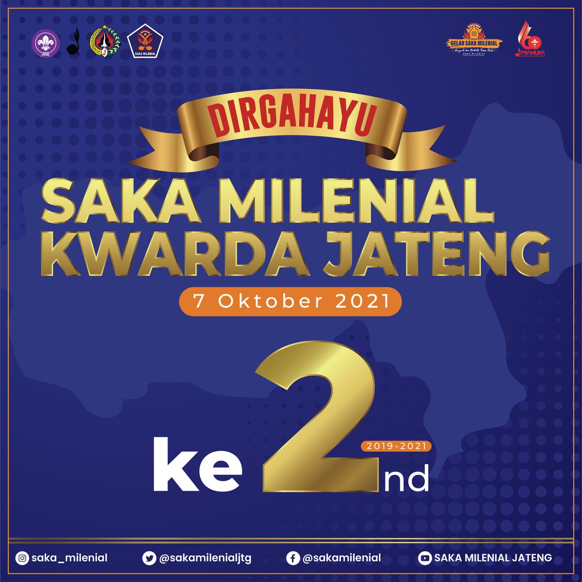Saka Milenial #PramukaJateng tweet media