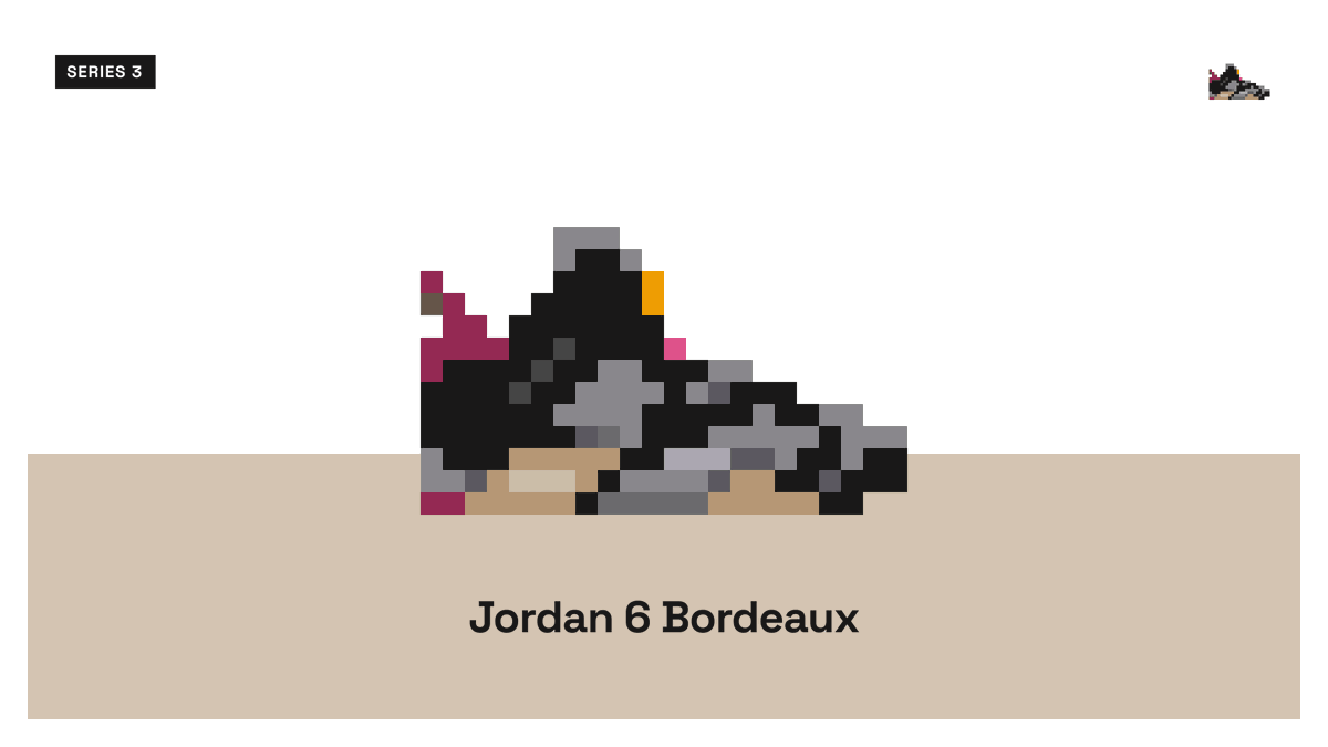 _CryptoSneaks's tweet photo. These #Jordan6 Bordeaux's tho...🔥 https://t.co/vGO15gGbpf

#nft #crypto #nftartist #nftcollector #cryptosneaks #nftart #fnd #cryptoart https://t.co/jC8bnQD9D1