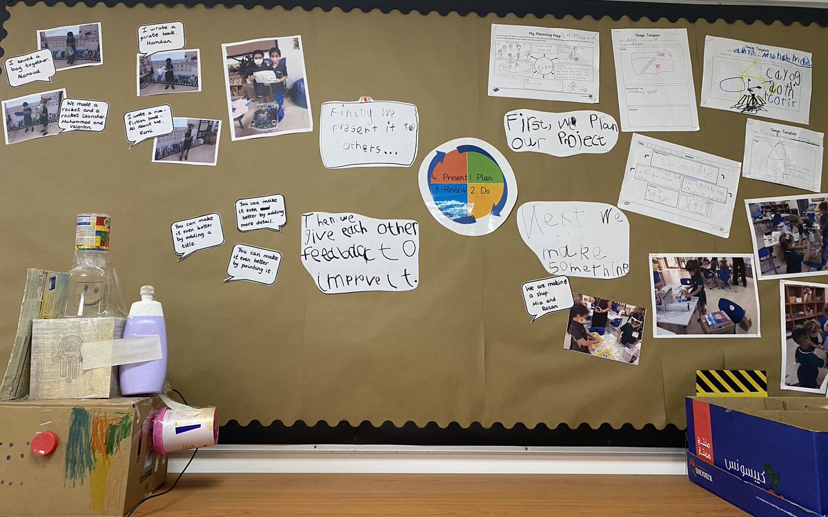 JennyHStalder's tweet photo. Idea inspired by @EarlyExcellence & @beckycarlzon - during our #continuousprovision time, the children choose a personal project to work on- they plan, create, review it by getting feedback from each other and then share their learning.#perseverance #agency #applyinglearning https://t.co/GV4jF52XO5