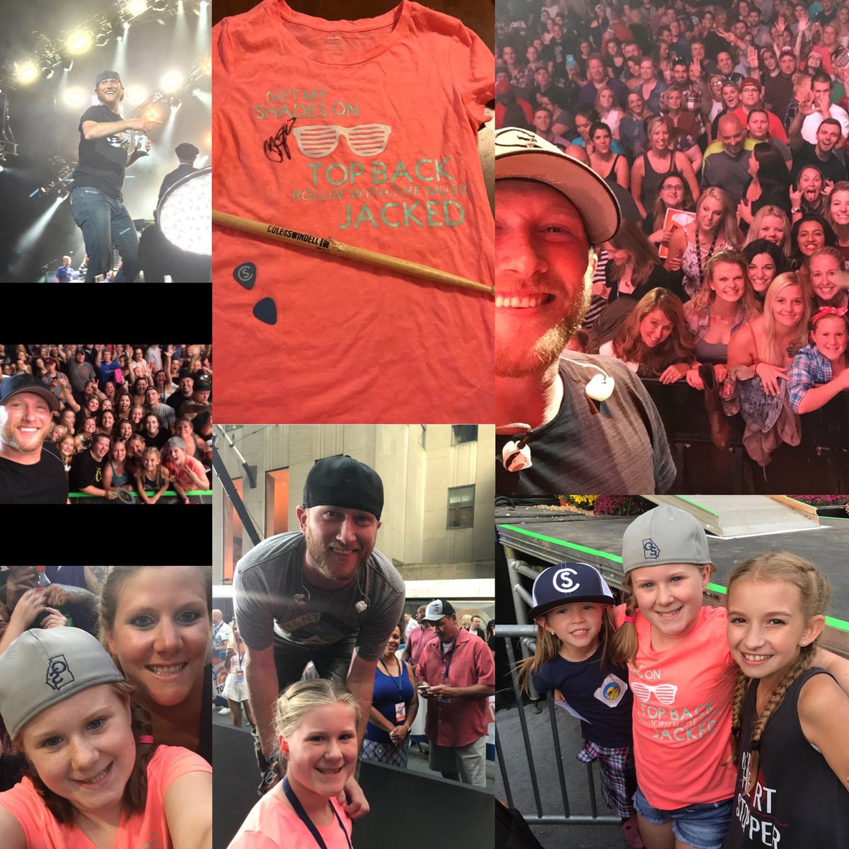 smwhereonabeach's tweet photo. When you’ve grown up traveling all over to see @coleswindell , and it’s been 3yrs since your last show, to say you’re excited is an understatement! Can’t wait for tonight! #centerpointroadtour2021 https://t.co/WEc8OXN0sd