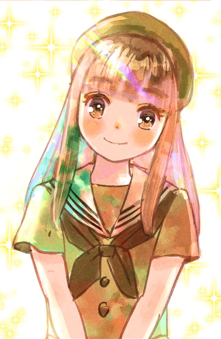 試しながら色を塗っております。

#イラスト練習 