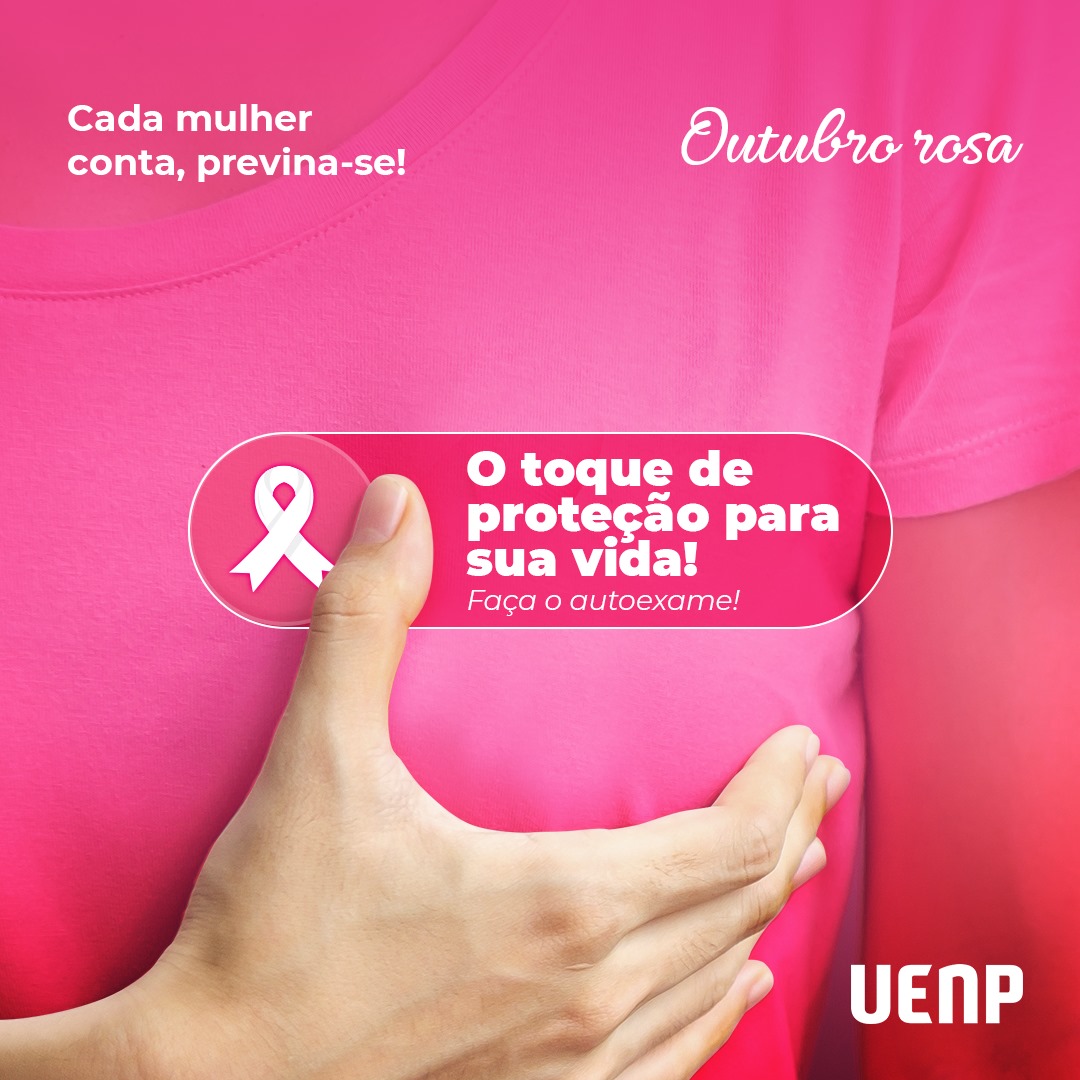 cj_uenp's tweet photo. 💞 Prevenir é um ato de coragem, o autoexame pode salvar sua vida!

#outubrorosa #cancerdemama #prevencao #uenp #orgulhodeseruenp https://t.co/4azWKChwmw