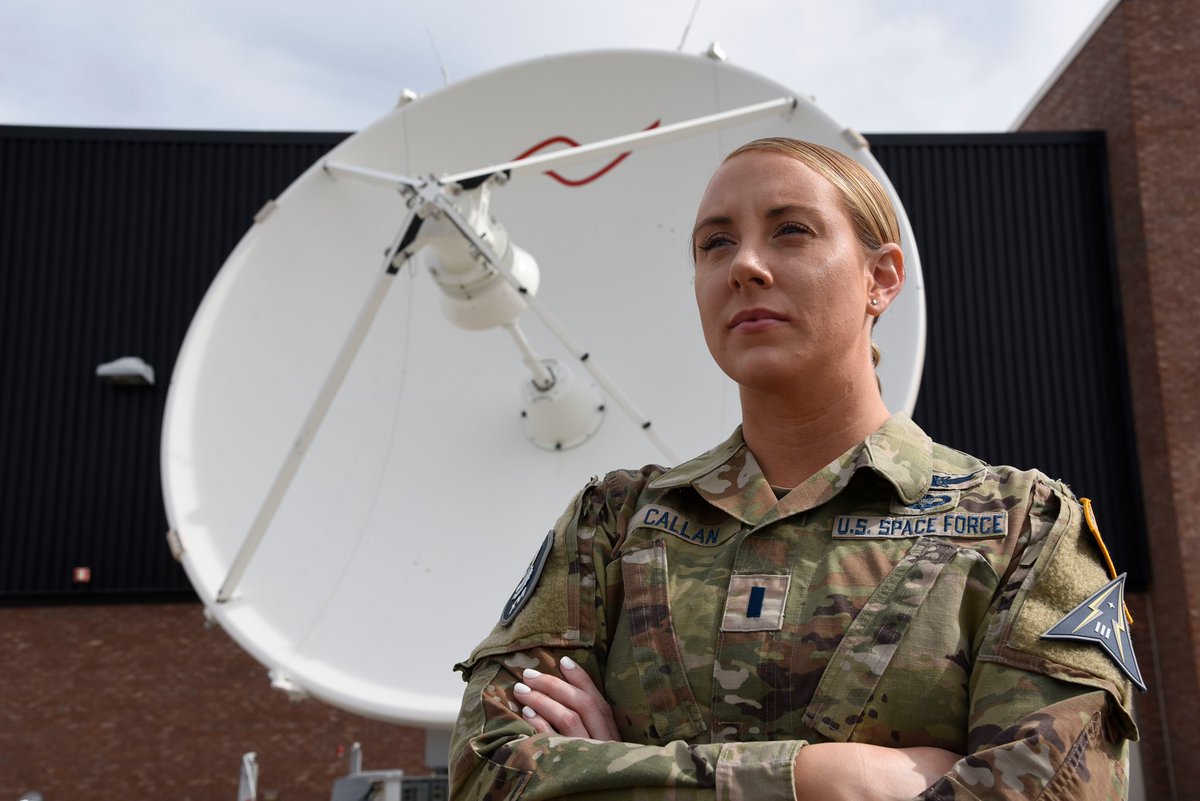 Today's featured 'Woman in Space' is 1st Lt. Monica Callan who deployed as a space liaison officer in the U.S. Indo-Pacific Command theater. #WSW2021 #womeninspacewsw bit.ly/2X5nefc