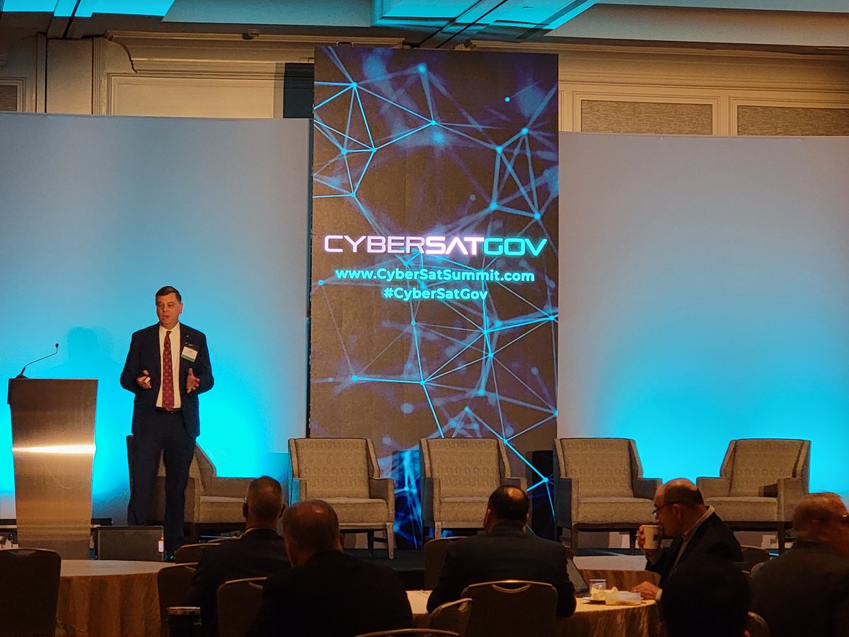 cybersatsummit's tweet image. Rob Leahy, Chief Information Officer and ITCD Director at @NASAGoddard takes the stage for Day 2 of #CyberSatGov to discuss &apos;The NASA Viewpoint!&apos;

#cybersecurity #securityinspace #satellites #cyberresilience