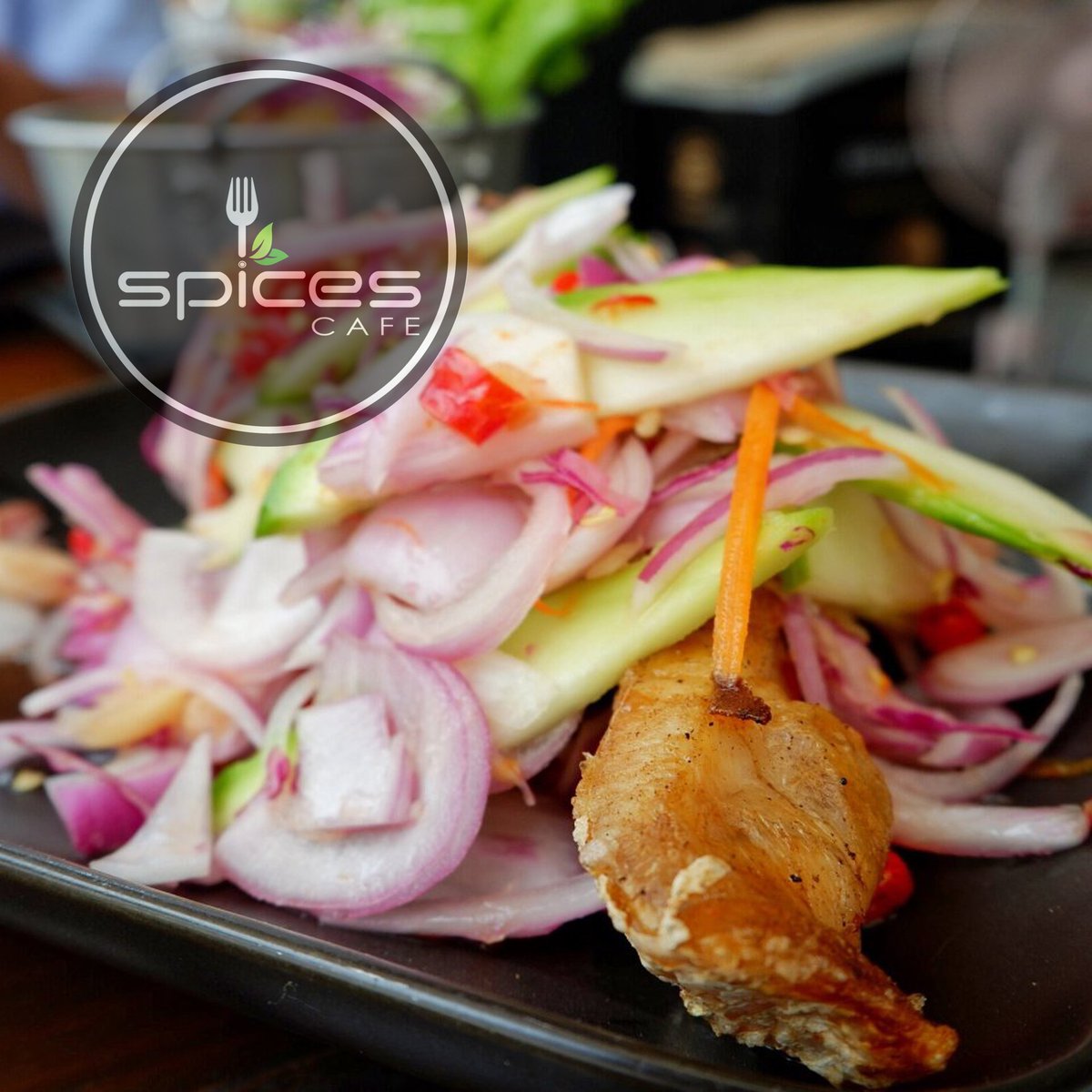 CafeSamui's tweet image. Traditional Thai food with a twist of modern flavors in Samui. Make your reservation now 089 501 0116
#SpicesCafe #Samui #Catering #Events