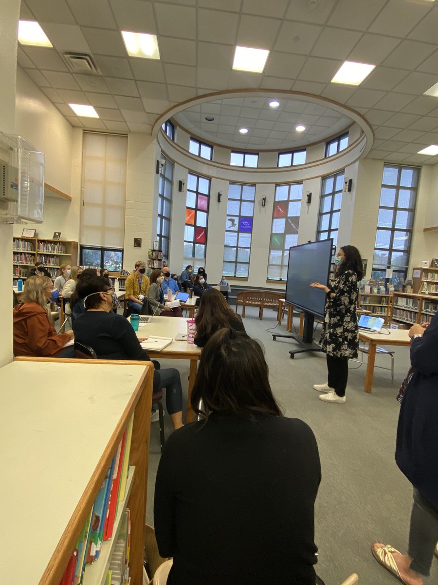 tprikkel's tweet photo. Great collaboration this morning @ccsd21frost.  Instruction Coach/Bilingual Specialist collaboration with building admin to bring a PD on Balanced Literacy in @ccsd21 #balancedliteracy #collaboration https://t.co/6XuYUGgZ06