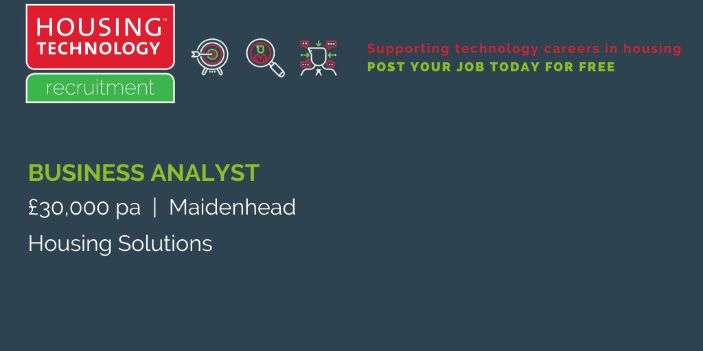 New job vacancy: Business Analyst <a href="/HS_Homes/">Housing Solutions</a>. For more details and to apply visit ow.ly/FchK50GnDse

#housingjobs #techjobs #ITjobs #hiring #jobvacancy #jobs #recruitment #jobsearch