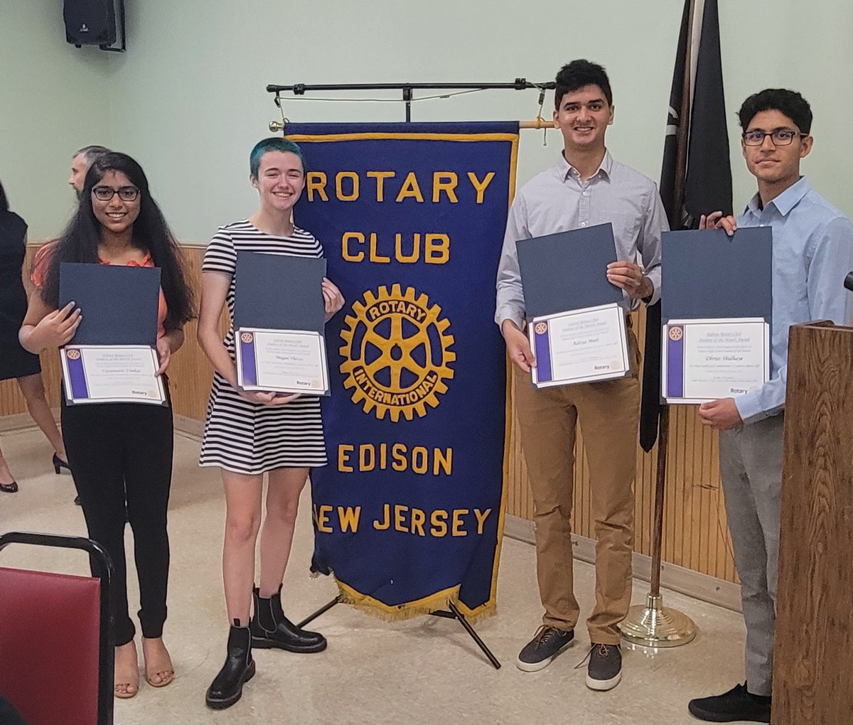 Kristen Tsaoys (@ktsaoys) on Twitter photo Congratulations to our Seniors of the Month! For September: Vasumathi Venkat & Aditya Modi <a href="/EdisonSTEM/">EHS STEM Academy</a> October: Dhruv Shidhaye & Megan Ulozas <a href="/Edison_HS/">Edison High, NJ</a> Thank you for being #whatsgreataboutedisonhigh #shinebrightedison
<a href="/MrsTsBusiness/">Mrs T</a> Congratulations to our Seniors of the Month! For September: Vasumathi Venkat & Aditya Modi <a href="/EdisonSTEM/">EHS STEM Academy</a> October: Dhruv Shidhaye & Megan Ulozas <a href="/Edison_HS/">Edison High, NJ</a> Thank you for being #whatsgreataboutedisonhigh #shinebrightedison
<a href="/MrsTsBusiness/">Mrs T</a>