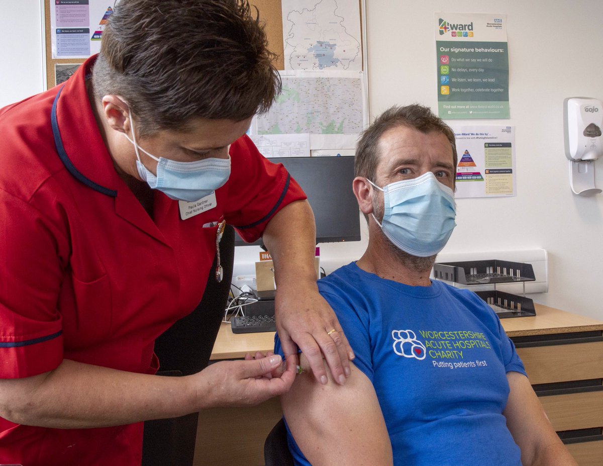 Richard Haynes 🌈 (@richardhaynespr) on Twitter photo Why promote one good cause (getting my flu vax and Covid booster <a href="/WorcsAcuteNHS/">Worcestershire Acute NHS</a> ) when you can promote two? My <a href="/WorcsCharity/">Worcestershire Acute Hospitals Charity</a> t-shirt is the perfect outfit to get a jab in each arm! And thank you to the lovely <a href="/PaulaGardner64/">Paula Gardner</a> for being so gentle… Why promote one good cause (getting my flu vax and Covid booster <a href="/WorcsAcuteNHS/">Worcestershire Acute NHS</a> ) when you can promote two? My <a href="/WorcsCharity/">Worcestershire Acute Hospitals Charity</a> t-shirt is the perfect outfit to get a jab in each arm! And thank you to the lovely <a href="/PaulaGardner64/">Paula Gardner</a> for being so gentle…