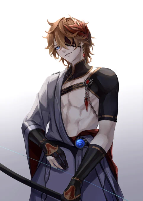 😣💘

#原神 #タルタリヤ #tartaglia #childe 