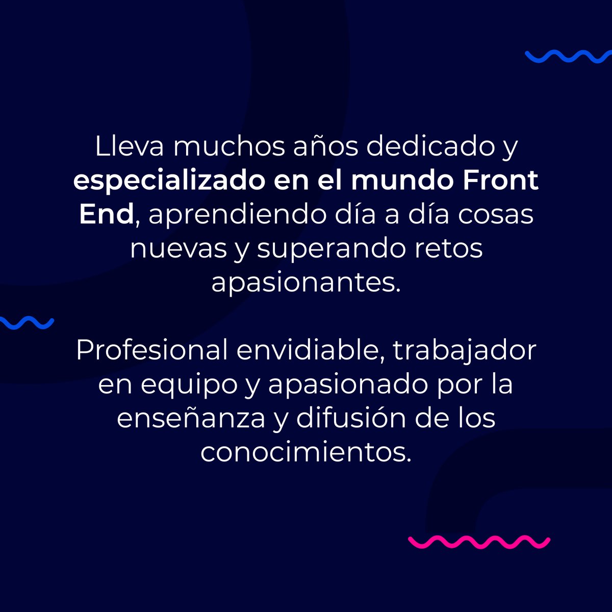 CodeHouseLearn's tweet photo. [CodeTeach 👨‍🏫💻] Fórmate con los mejores profesionales del sector  
 
Pablo Martin 👨‍💻 #UI Developer ¡Será tu profesor de HTML y CSS!  

¡Con él aprenderás a desarrollar tu primer “Hola mundo” con #HTML y #CSS! 
 
#bootcampfullstack #programacion #desarrolloweb #programming https://t.co/H6yUmVJPZ8