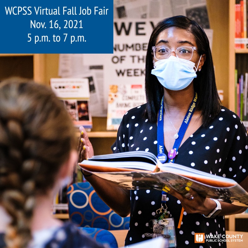 WCPSS Recruitment (@recruitwcpss) on Twitter photo Interested in teaching & employment opportunities with <a href="/WCPSS/">Wake County Public School System</a>? Attend our Fall Virtual Job Fair on November 16th from 5p-7p. To register, go to: wcpss.net/careers <a href="/recruitwcpss/">WCPSS Recruitment</a> <a href="/WCPSSTeam/">Team WCPSS</a> <a href="/NCStateCED/">NC State College of Education</a> <a href="/meredith_teach/">Meredith Graduate Teacher Ed.</a> <a href="/ShawUniversity/">Shaw University</a> <a href="/SAU_News/">Saint Augustine's University</a> <a href="/NCCUSOE/">NCCU School of Ed</a> <a href="/WPeaceU/">William Peace Univ.</a> Interested in teaching & employment opportunities with <a href="/WCPSS/">Wake County Public School System</a>? Attend our Fall Virtual Job Fair on November 16th from 5p-7p. To register, go to: wcpss.net/careers <a href="/recruitwcpss/">WCPSS Recruitment</a> <a href="/WCPSSTeam/">Team WCPSS</a> <a href="/NCStateCED/">NC State College of Education</a> <a href="/meredith_teach/">Meredith Graduate Teacher Ed.</a> <a href="/ShawUniversity/">Shaw University</a> <a href="/SAU_News/">Saint Augustine's University</a> <a href="/NCCUSOE/">NCCU School of Ed</a> <a href="/WPeaceU/">William Peace Univ.</a>