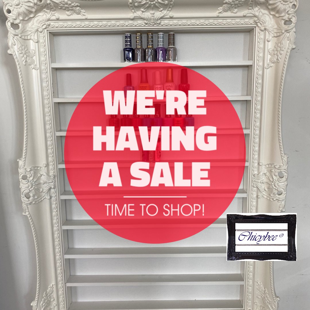 chicybee's tweet image. #chicybeedisplayframes
#nailpolishdisplay
#salonstorage
#interiordesign
#beautysalon
#salonstyle