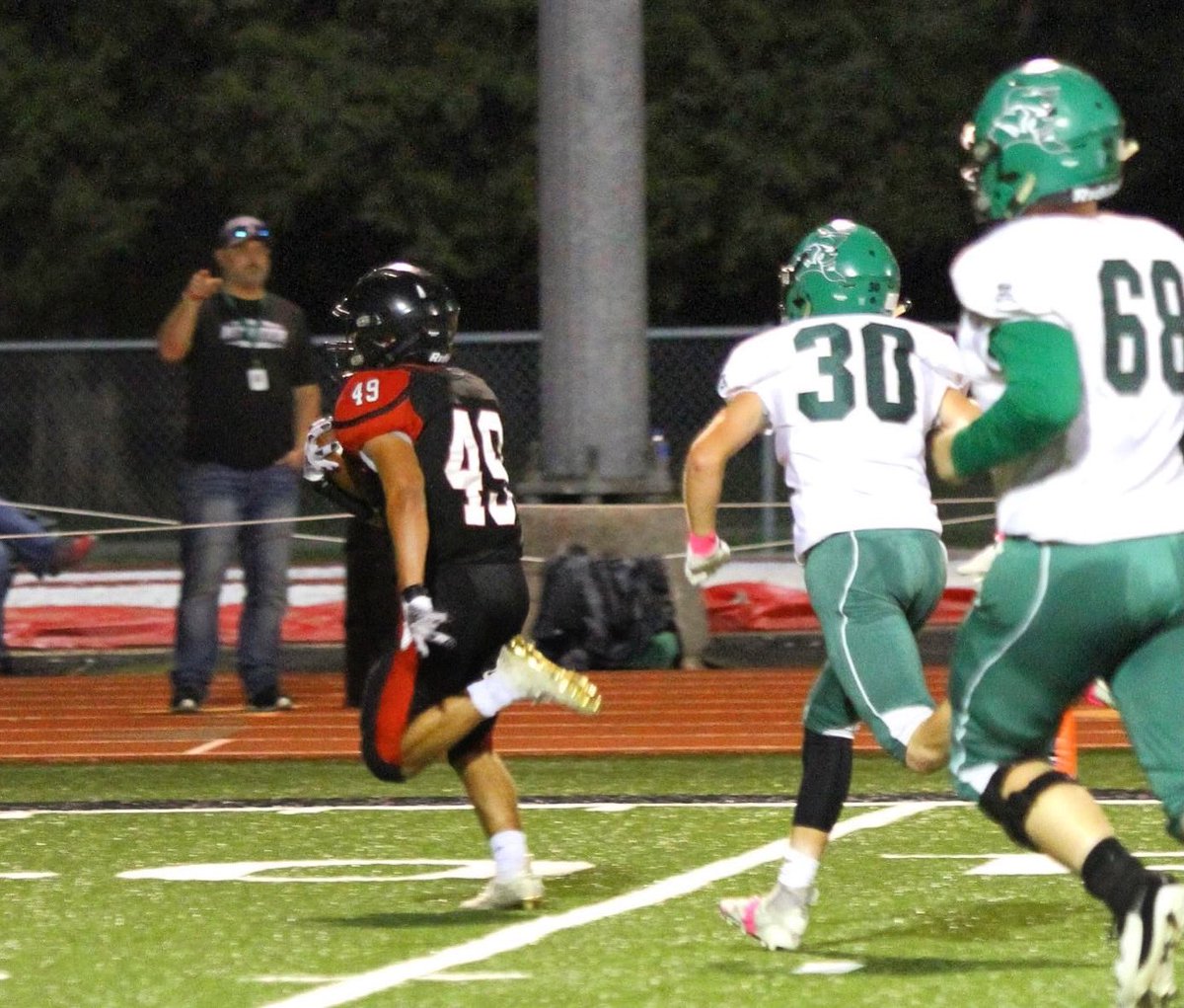 LamarTigersFB's tweet photo. Our Senior of the Week is Matthew Nance! Matthew is #49 for the Tigers! He plays on the Linebacker and Running Back for the Tigers!

Advice for Underclassmen?
“Stick with it and keep working your hardest every day because it’s worth it in the long run!”

#BrotherhoodStrong 🐅🏈 https://t.co/sACpNJdJJs