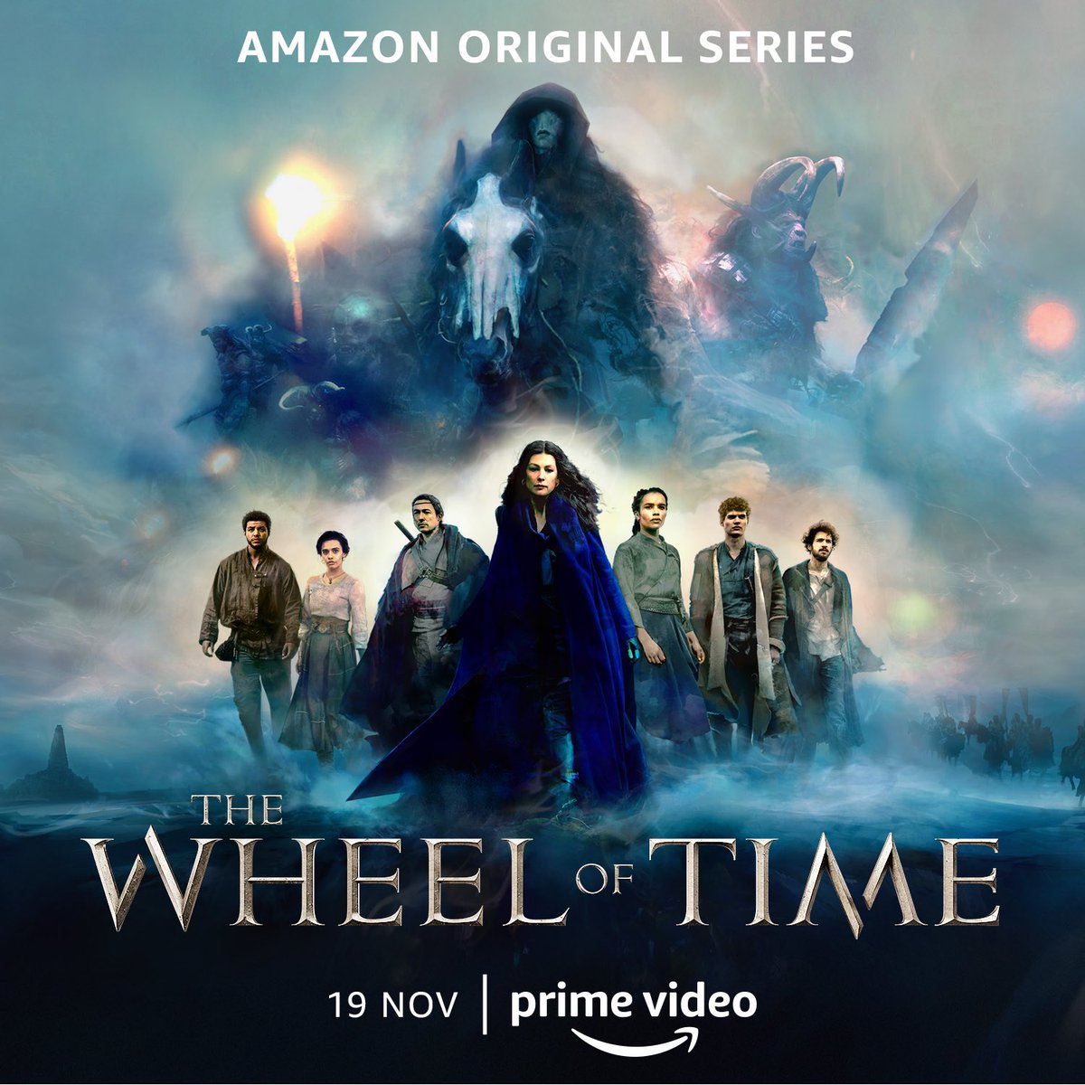 primevideonl's tweet photo. De Duistere raakt het patroon aan, maar de helden zijn hem op het spoor. Kijk morgen om 20:30 naar @NY_Comic_Con panel voor een exclusief kijkje van #TheWheelofTime https://t.co/FEFMOqpzQC
