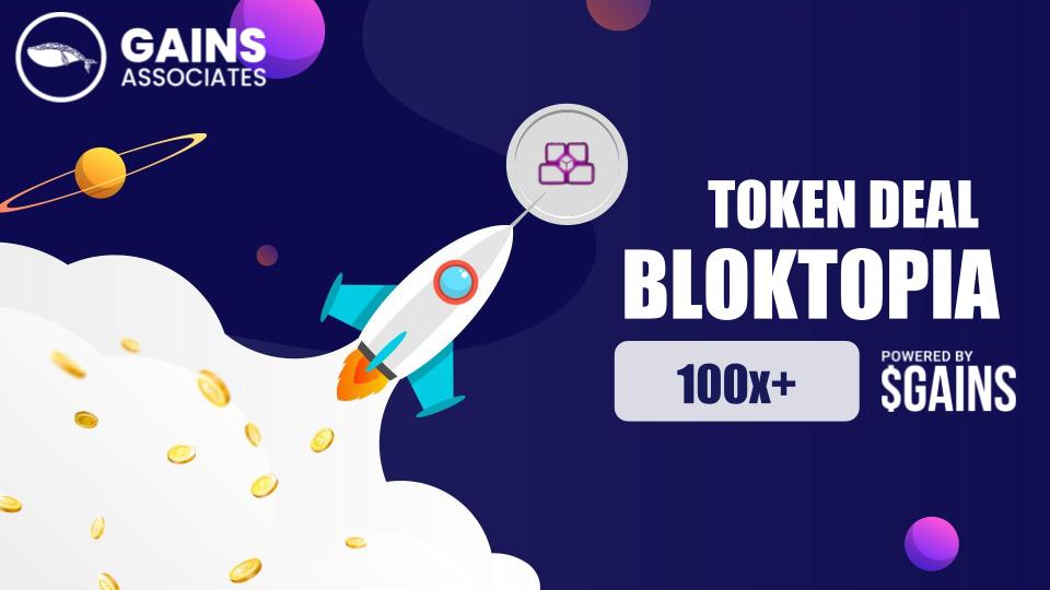 GainsAssociates's tweet photo. .@bloktopia is up 100x from our private sale round

With staking set to launch on 9th October, Bloktopia is set to soar higher🚀

$BLOK has been listed on KuCoin and QuickSwap https://t.co/zbeAiTKyXI