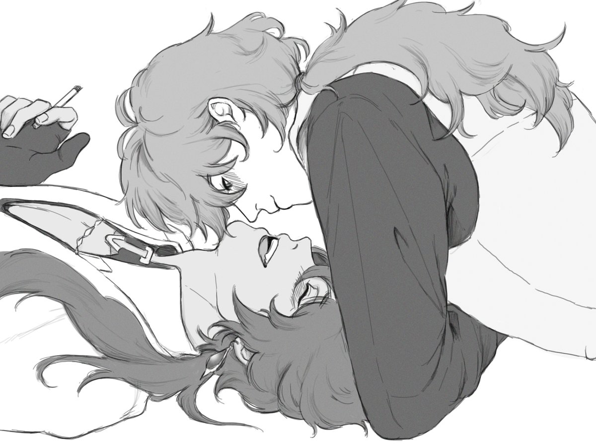anpanroll's tweet photo. silly lovebirds
.
#kaeluc #ガイディル https://t.co/ky5QNHa8lf