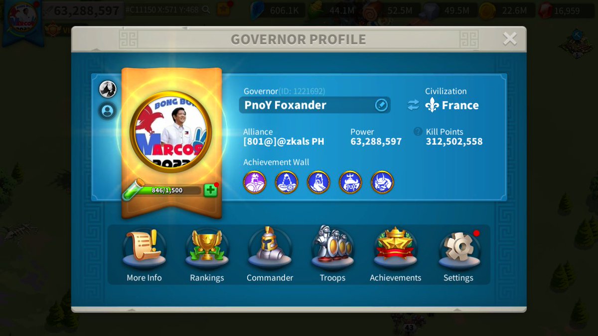 Pati s rise of kingdoms #BBM2022 n rn.