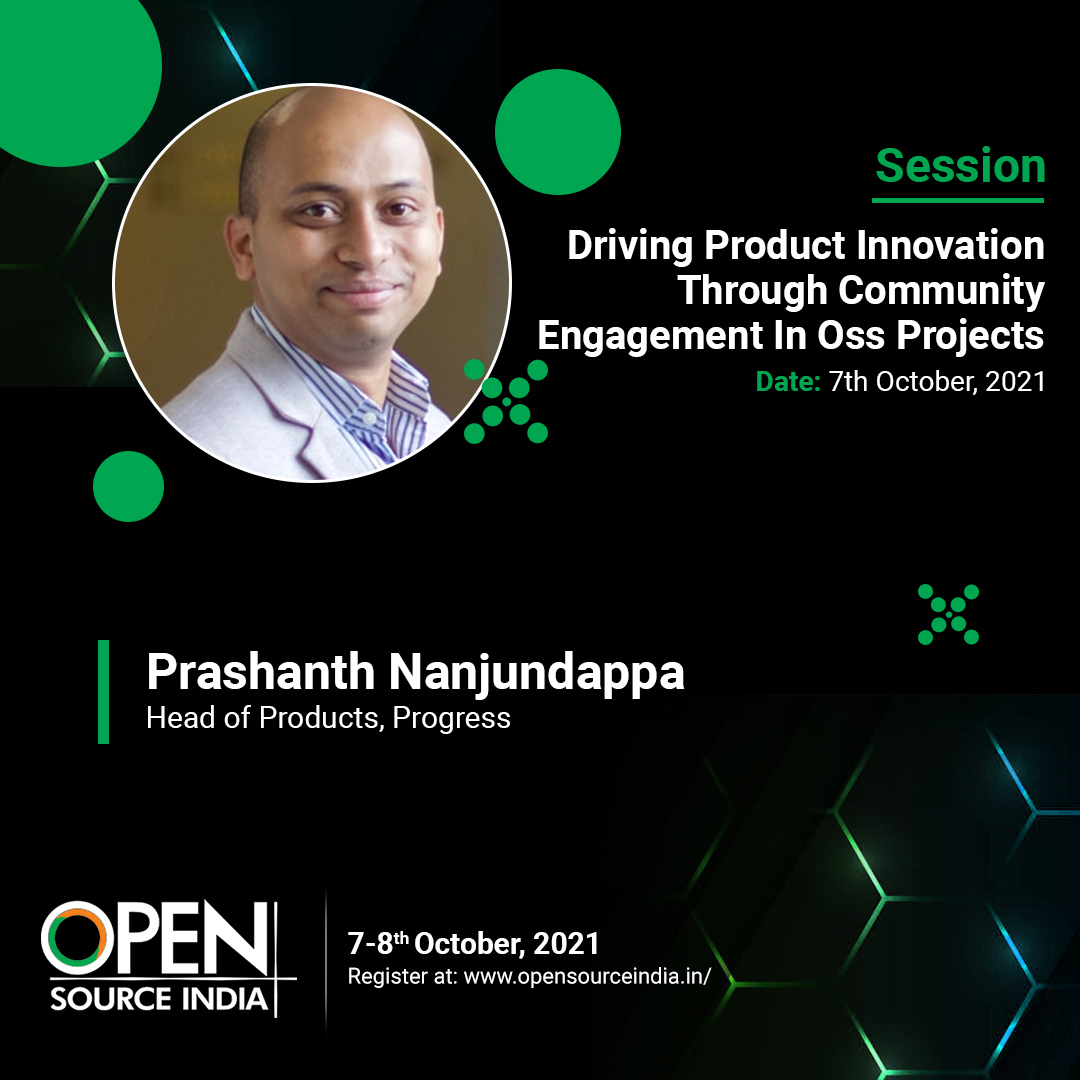 efycon's tweet photo. ๐๐๐๐ ๐๐๐! โฐ ๐๐:๐๐ ๐๐ - ๐๐:๐๐ ๐๐
Catch Prashanth Nanjundappa, Head of Products, Progress about, "FossForEveryone: Driving product innovation through community engagement in OSS projects" at this URL: https://t.co/e4c2IM8KxP
#OSI2021 #OpenSource #OSI #OSIDays https://t.co/pyaBUqjHfY