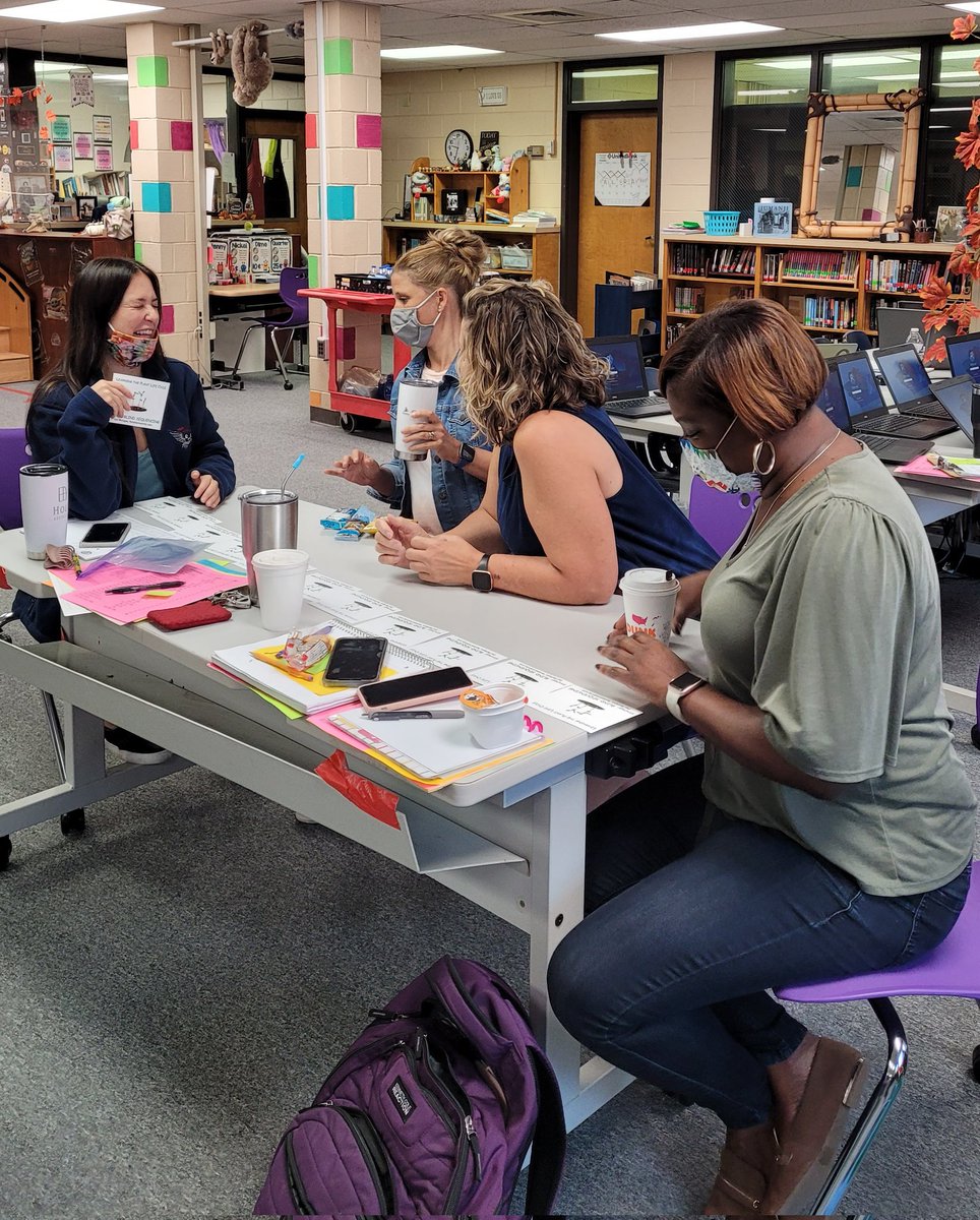 <a href="/DrFish_ncts/">Jo Anna Fish</a> <a href="/JeanieWhitehead/">Jeanie Whitehead</a> <a href="/NCSSBrunson/">Dr. LaMoyne Brunson</a> @drdanmulligan NCTS Middle School teachers are loving their time of renewal with Dr. Mulligan. #ncts #ncssbethebest