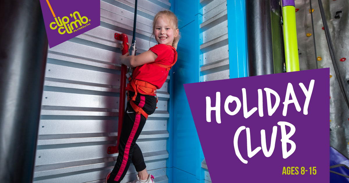 Clip 'n Climb Plymouth (@clipnclimb_plym) on Twitter photo Holiday Club is BACK for October half term! π
Β£38 per day or Β£160 for all 5 days, including breakfast and lunch. Activities include climbing, nature trails, arts & crafts and pizza making! π
To book, email info@clipnclimbplymouth.co.uk or call 01752 717567.
#Plymouth #Devon Holiday Club is BACK for October half term! π
Β£38 per day or Β£160 for all 5 days, including breakfast and lunch. Activities include climbing, nature trails, arts & crafts and pizza making! π
To book, email info@clipnclimbplymouth.co.uk or call 01752 717567.
#Plymouth #Devon